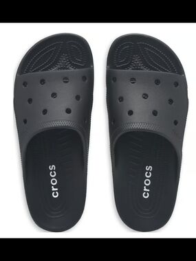 Crocs Classic Slide Sandals in Black